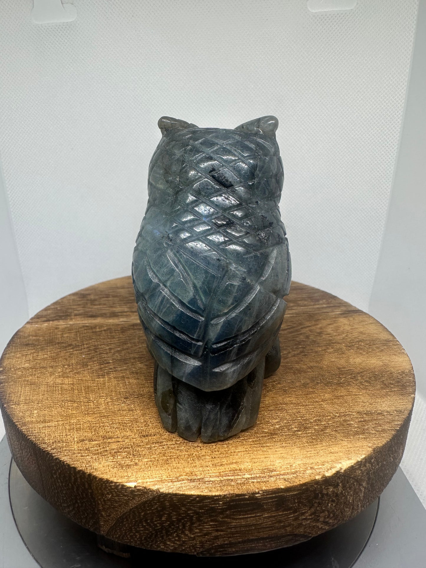 Labradorite owl
