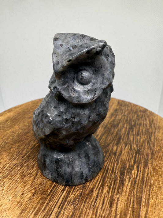 Larvikite owl