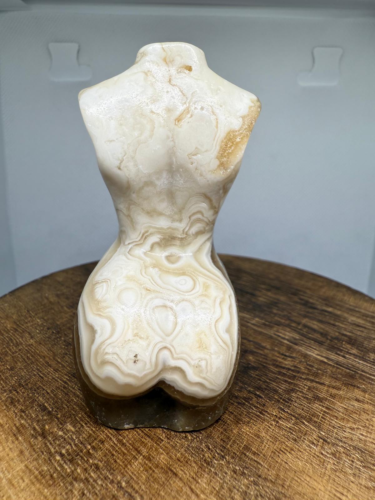 Chocolate calcite lady body