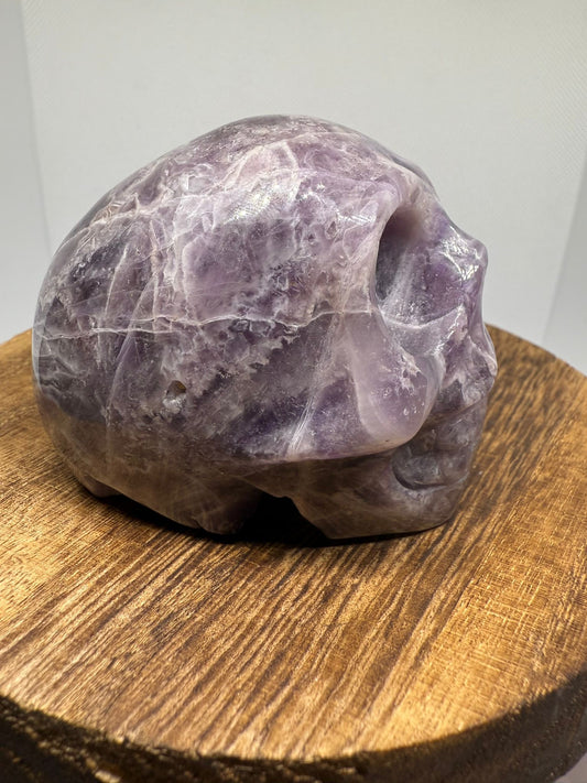 Amethyst skull