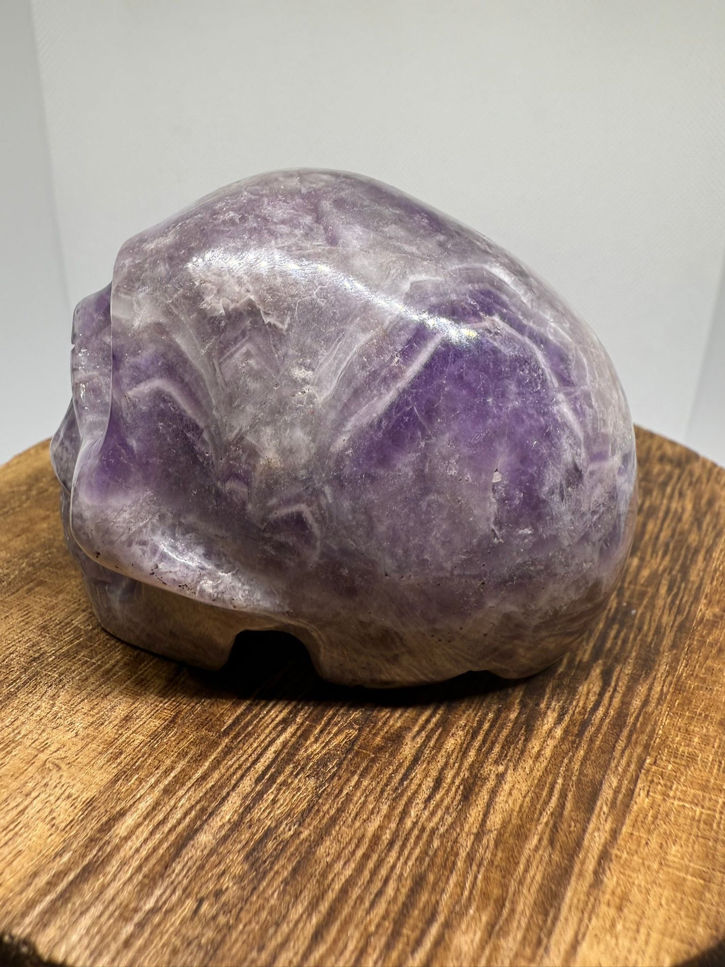 Amethyst skull