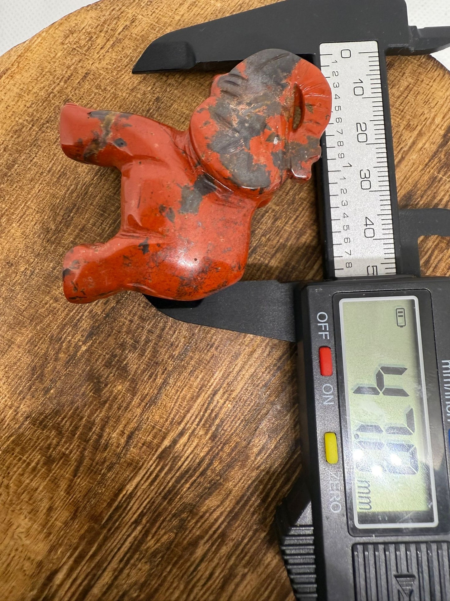 Red Jasper elephant