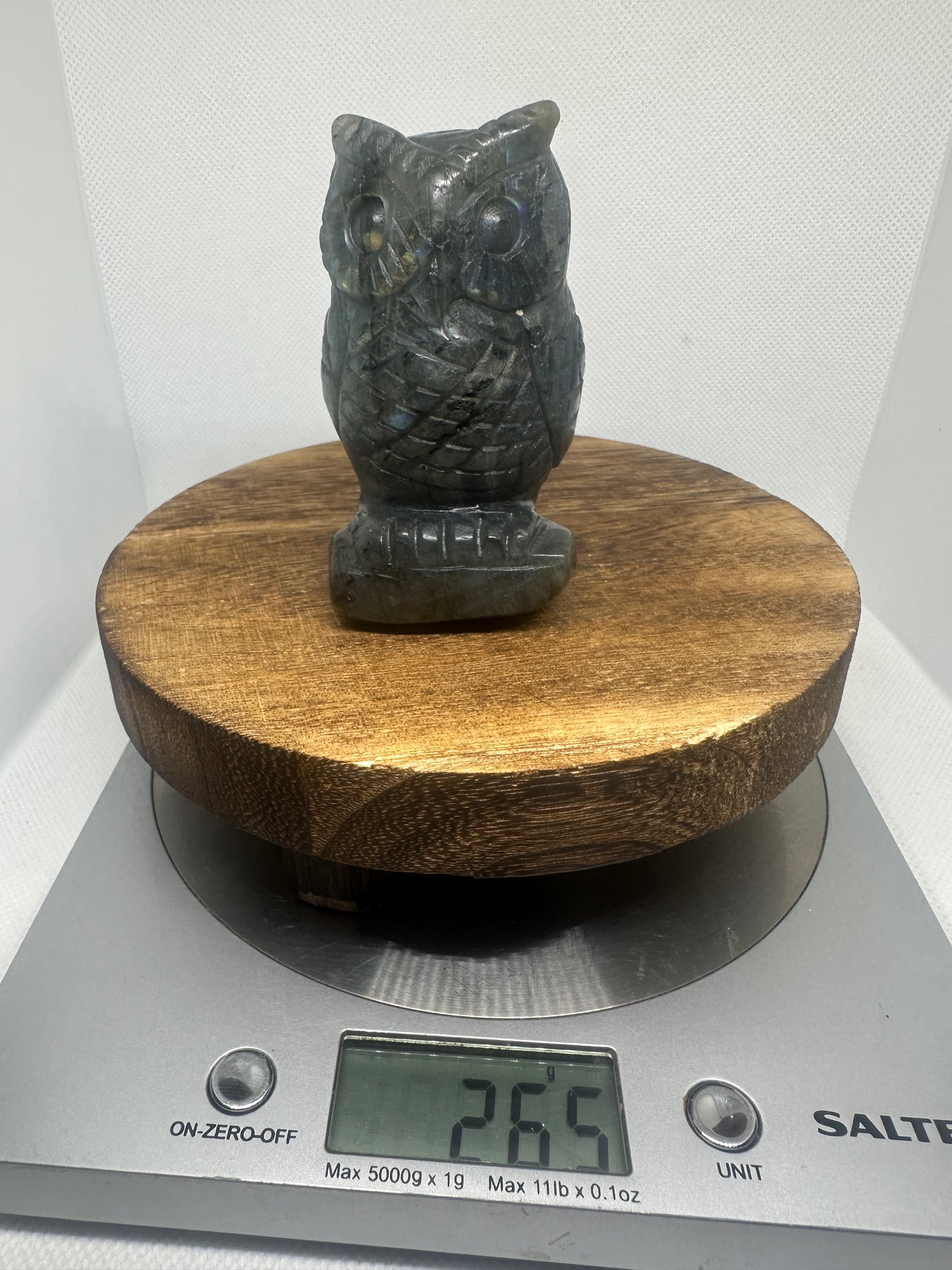 Labradorite owl