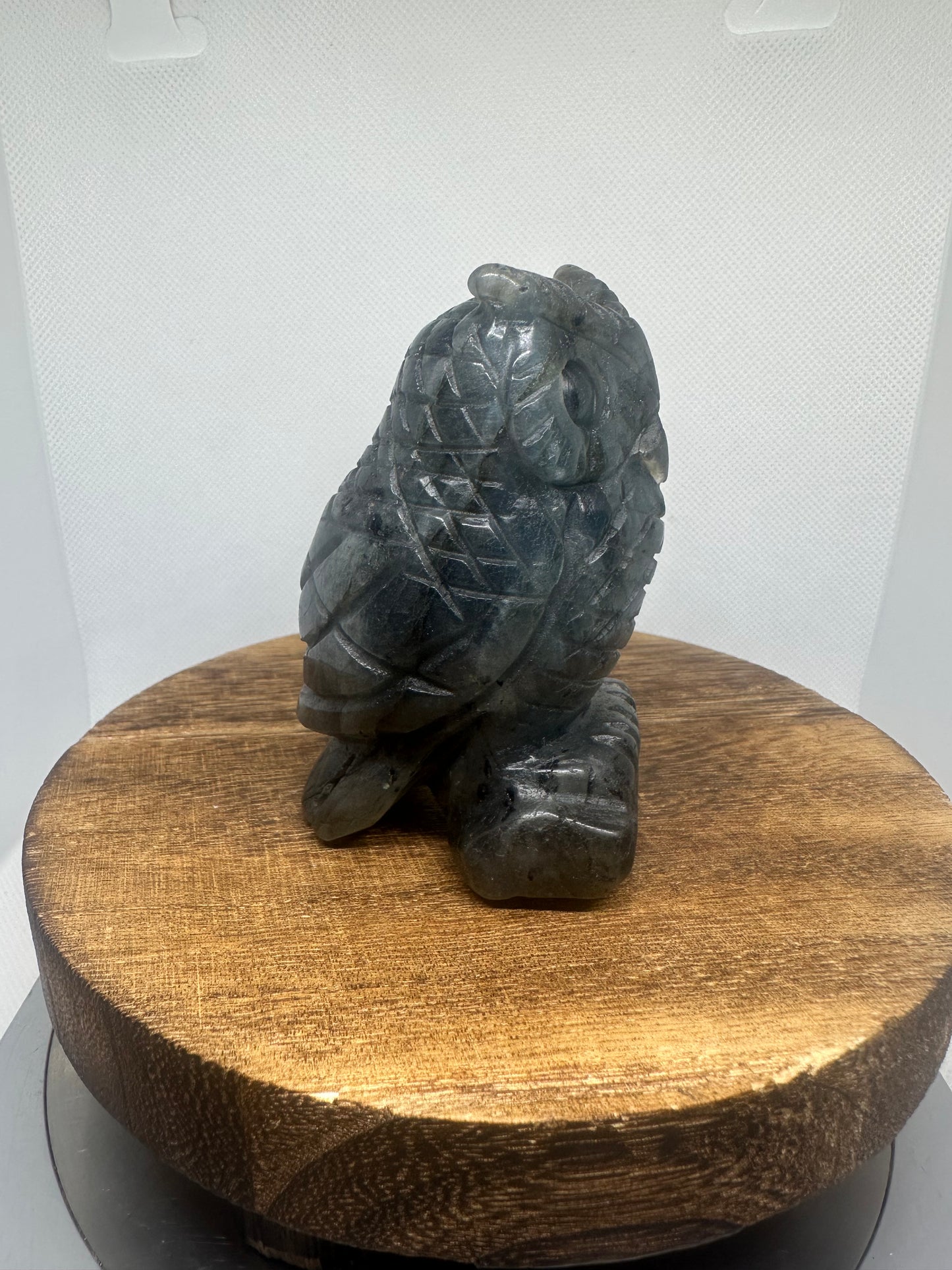 Labradorite owl
