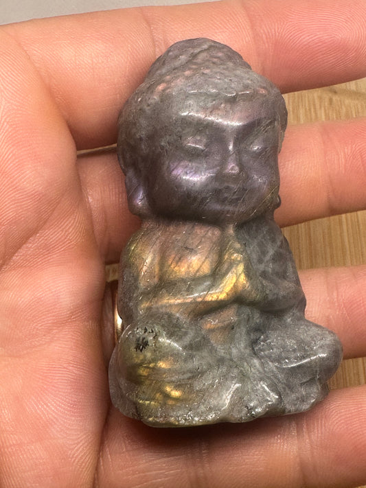 Labradorite Buddha