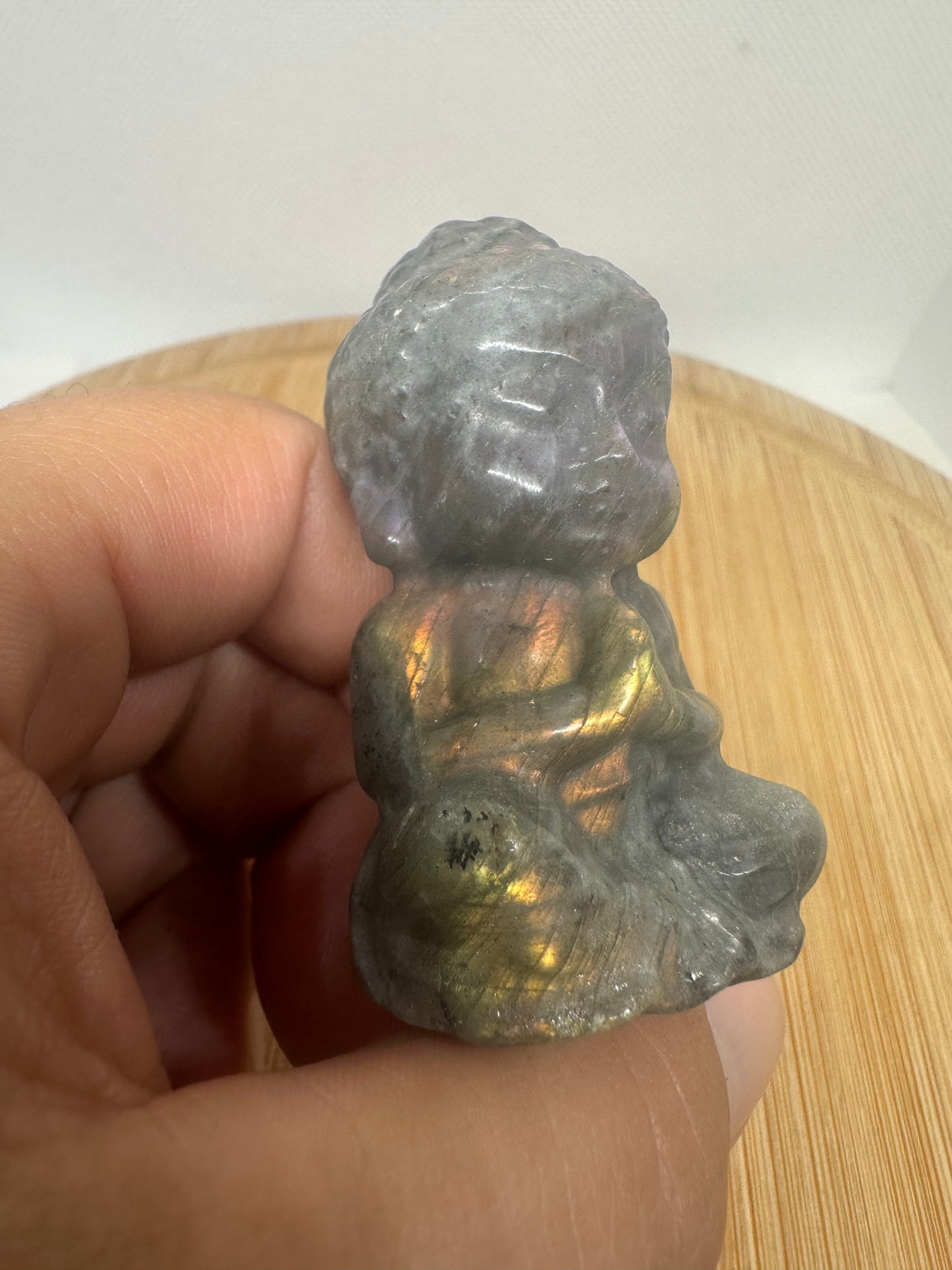 Labradorite Buddha