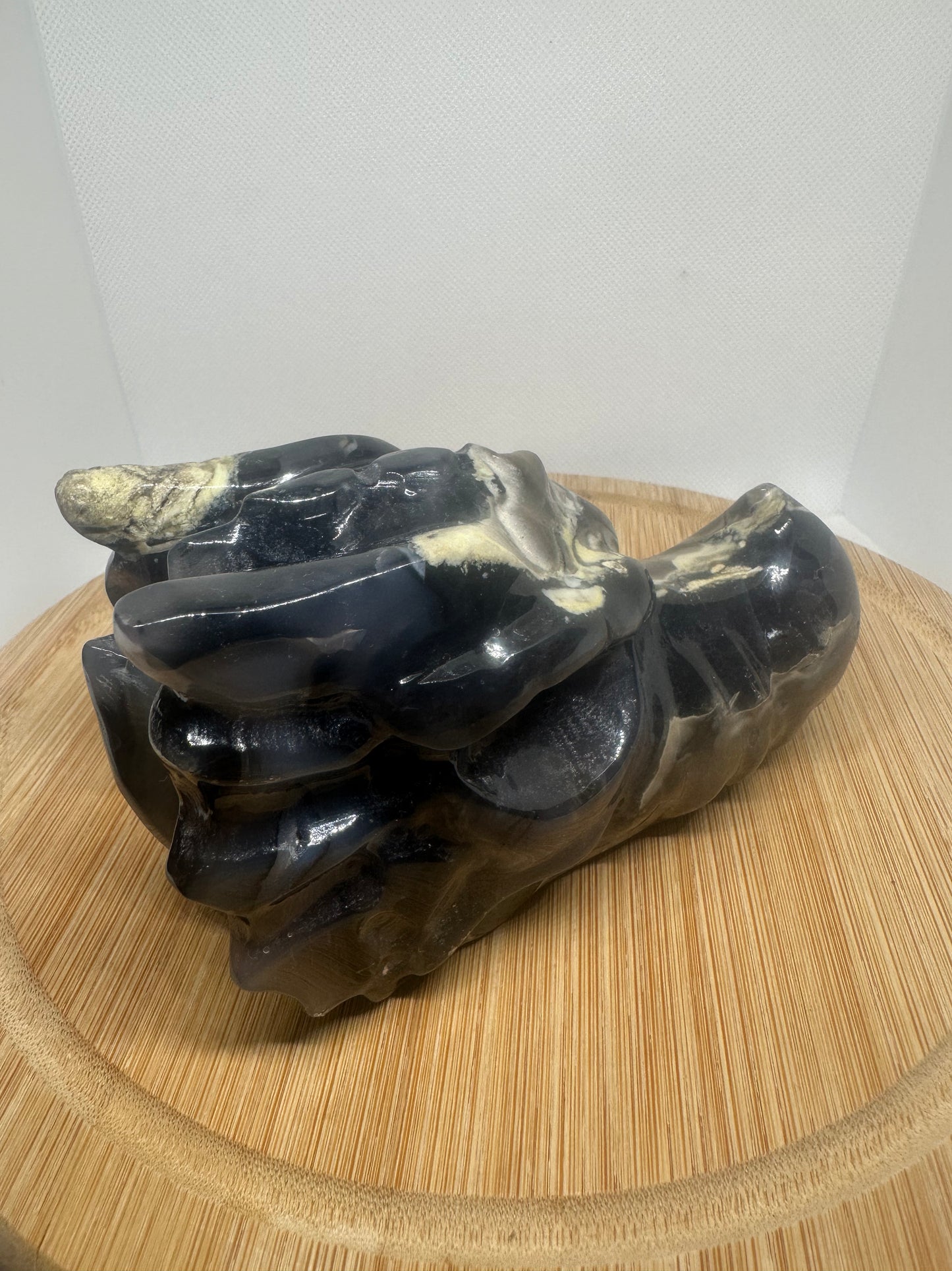 Volcano agate dragon head