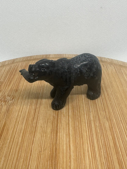 Obsidian bear