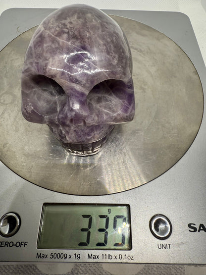 Amethyst skull
