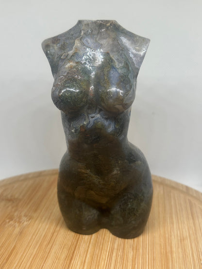 Xxl moss agate lady body